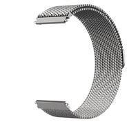 Astorgos Bracelet Maille Compatible avec Galaxy Watch 7 6 5 4 FE 40mm 44mm/6 4 Classic 43mm 47mm 42mm 46mm/5 Pro 45mm, Bracelet Métallique Réglable en Acier Inoxydable pour Homme Femme, Titanium Gris