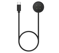Astorgos Chargeur avec Câble Compatible avec Google Pixel Watch 2/3 (41mm/45mm) & Fitbit Versa 4/Versa 3/Sense 2/Sense, Socle de Charge avec Câble USB-C de 3,3FT/1M pour Pixel Watch 2/3, Noir