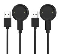Astorgos Chargeur Magnétique Compatible avec Amazfit Bip 6/Active 2, USB-C | Câble de Recharge USB-C de 1m, Connexion Magnétique, Chargeur de Rechange Portable, Compatible avec Active 2 Square, Lot de 2