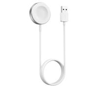 Astorgos Chargeur sans Fil Compatible avec Les modèles Huawei Watch GT6/5/4/3/2 Pro/Watch 5/4/3/Fit 4/Ultimate/D2, Socle de Recharge en Alliage d'aluminium avec Câble de Recharge de 100 cm, Blanc