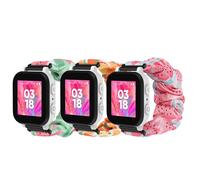 Astorgos Lot de 3 chouchous lastiques compatibles avec Gizmo Watch 3 2 1/Gabb Watch 3e 3 2 1/SyncUP Kids Watch Smartwatch Strechy Loop Bracelet