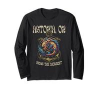 Astoria Oregon Seas The Moment Design Classique Sea Serpent Manche Longue