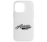 Astoria Queens NYC Script pour Homme et Femme. Coque pour iPhone 14 Pro Max