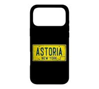 Astoria Queens Old New York Plaque d'immatriculation rétro Vieilli Coque pour iPhone 17 Pro Max