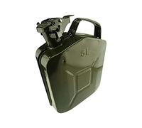 astound Jerrican en métal - Bidon d'huile d'étanchéité 5L/10L pour véhicule Tout-Terrain - Jerrican et système de Bec, conteneur avec Bec Auto-ventilé pour Outils de Jardin, VTT, Motos