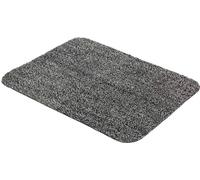 ASTRA 601/3540 Paillasson, absorbant, 100% coton, 60 x 75 cm, lavable, anthracite (1 pièce)