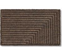 Astra Paillasson COCO SHAPE COLOR gris moyen 45 x 75 cm