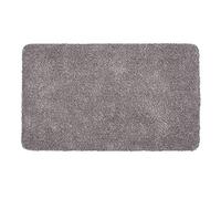 Astra Paillasson intérieur 90x150 cm - Tapis de propreté Gris 100% Coton - Tapis de Sol Lavable à 30°C - Tapis antidérapant Facile d'entretien