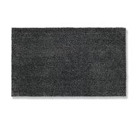 Astra Paillasson Intérieur Antidérapant - Lavable à 30°C - Sans PVC - Facile à Entretenir - 60x100 cm Anthracite