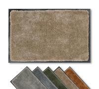 Astra Paillasson intérieur antidérapant - Tapis de propreté Durable Lavable - paillasson Couloir Cuisine - paillasson Porte Entretien Facile - paillasson Beige 60x80 cm