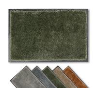 Astra Paillasson intérieur antidérapant - Tapis de propreté Durable Lavable - Tapis de Couloir Couloir Cuisine - Tapis Facile d'entretien - paillasson Vert Mousse 80x120 cm