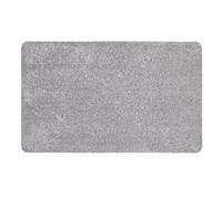 Astra Paillasson intérieur antidérapant - Tapis de propreté Facile d'entretien - Paillasson Lavable - Tapis de Porte très Absorbant Gris 50x80 cm