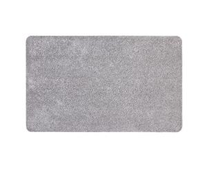Astra Paillasson intérieur antidérapant - Tapis de propreté Facile d'entretien - Paillasson Lavable - Tapis de Porte très Absorbant Gris 60x100 cm