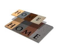 Astra Paillasson intérieur Home Antidérapant - Tapis Coco antibactérien - Set de paillassons dans Les Tailles 25x75 et 40x60 cm - Tapis Anti-salissures 100% Coco
