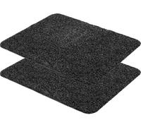 Astra paillasson lavable ENTRA 2 SET noir 60 x 75 cm