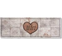 Astra Paillasson lavable PURE & SOFT Gris 50 x 150 cm