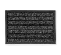 ASTRA paillasson Robuste extérieur & intérieur résistant aux intempéries - Tapis de propreté antidérapant paillasson pour Porte d'entrée, terrasse - Scraper Line paillasson 40x60 cm Anthracite