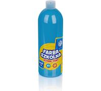 ASTRA peinture scolaire bleue 500ml - parfaite pour les projets créatifs ! Performance et excellente couverture en un seul produit. Donnez de la couleur à vos œuvres !