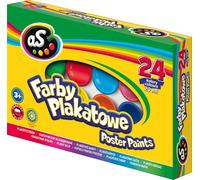 Astra Poster Paint Set - 24 couleurs en flacons de 20ml - Créez, peignez, inspirez-vous ! Parfait pour les projets artistiques et créatifs !