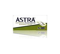 Astra Superior Platinum Double Edge - Lot de 5 lames de rasoir de rechange