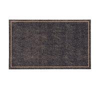 Astra Tapis antidérapant Salon - Miabella paillasson intérieur - Cuisine Tapis de Sol Couloir Tapis de propreté - Tapis de propreté Lavable 66x110cm Chevron Welcome