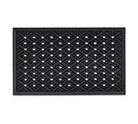 Astra Tapis Caoutchouc extérieur paillasson 40x60 cm - paillasson Caoutchouc extérieur antidérapant et Robuste - paillasson extérieur - Hauteur : 13mm