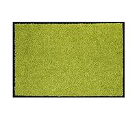 ASTRA Tapis de propreté de Haute qualité - paillasson intérieur - Lavable à 30° C - Tapis antidérapant - Rangement Chaussures Couloir - Cuisine - Vert 60x90 cm