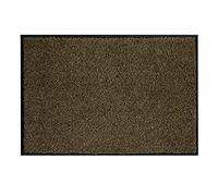 Astra Tapis de propreté de Haute qualité - paillasson intérieur - Tapis de Sol Lavable à 30° C - Tapis antidérapant - Tapis Cuisine - Couloir - Brun 90x250 cm