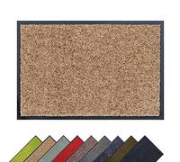 Astra Tapis de propreté de Haute qualité - paillasson intérieur - Tapis de Sol Lavable à 30° C - Tapis antidérapant - Tapis Cuisine - Couloir - Sable 60x180 cm