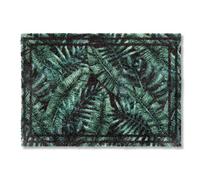 Astra Tapis de propreté Doux et Moelleux Pure & Soft - Tapis de propreté intérieur - Paillasson résistant - Jungle Leaf 50 x 70 cm