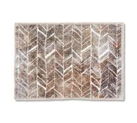Astra Tapis de propreté Doux et Moelleux Pure & Soft - Tapis de propreté intérieur - Paillasson résistant - Chevrons 50 x 70 cm