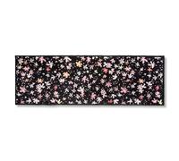 Astra Tapis de propreté Doux et Moelleux Pure & Soft - Tapis de propreté intérieur - Paillasson résistant - Fleurs 50 x 150 cm