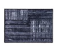 Astra Tapis de propreté Doux et Moelleux Pure & Soft - Tapis de propreté Multicolore - paillasson intérieur - paillasson résistant - 50x70cm (Couleur : Texture Grise)