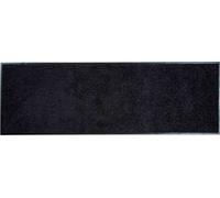 ASTRA Tapis de propreté de Haute qualité - paillasson intérieur - Tapis de Sol Lavable à 30° C - Tapis antidérapant - Tapis Cuisine - Couloir - Noir 60x180 cm