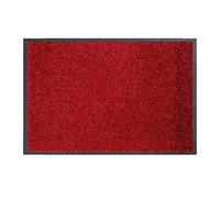 Astra Tapis de propreté résistant Perle - paillasson antidérapant - paillasson pour l'intérieur - Tapis d'entrée - Tapis (Rouge, 40x60cm)