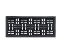 ASTRA Tapis extérieur en Caoutchouc - 25 x 60 cm - Dynamic Outdoor - en Caoutchouc - Antidérapant et Robuste - Paillasson extérieur - Hauteur : 6 mm