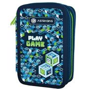 ASTRABAG 503023016 PLAY GAME Trousse scolaire, Blue