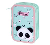 ASTRABAG 503023050 TEDDY PANDA Trousse scolaire, Green