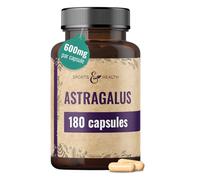 Astragale en Gélules 180 - Racine Concentrée à Très Haute Dose Journalière | Extrait Puissant et Naturel - Format Capsules Pratique au Quotidien - Cure de Longue Durée et Complète