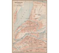 Astrakhan Map Journal: Vintage Map Notebook