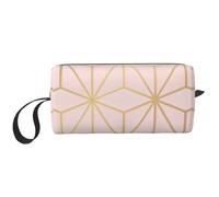 Astral Métallisé Blush Rose Or, Trousse de Maquillage Trousse à cosmétiques Trousse de Toilette de Voyage Portable Pochette de Maquillage