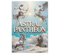 Astral Pantheon (Wall Calendar 2027 DIN A3 portrait), CALVENDO 12 Month Wall Calendar: Astral Pantheon presents a luxurious collection of marble and ... drifting through a dreamy celestial sky.