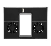 AstraLoom Cooling Fan Turbine Temperature Control USB External Cooler for Series X Vertical Horizontal Cooling System Black ABS