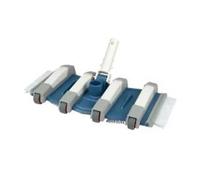 Astralpool Nettoyeur De Piscine Flexible Avec Ligne Bleue Ø Brosses Latérales Et Fixation Par écrou Papillon 350mm 38mm