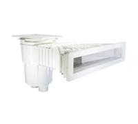 Astralpool Skimmer Norm Pour Piscine Béton Couvercle Carré 17.5l