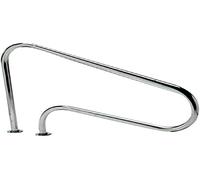 Astralpool Sortie de Bain Hors Eau avec ancrage extérieur à Visser avec Platine de Échelle, escalier et Main Courante