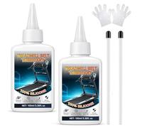 AstraVox Huile Tapis de Course 200ml, avec Tube d'Extension de Précision, 100% Huile Silicone, Lubrifiant Silicone Haute Performance pour Tapis de Course, Appareils Elliptiques, Stepper (2)