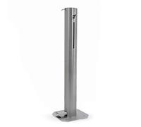 ASTREEA Distributeur de gel hydroalcoolique à pédale, sans contact et en acier inoxydable médical