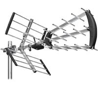 Antenne d'extérieur trinappe 20 dB à fiche F