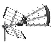 Astrell 011034 Trinappe Outdoor TV Antenna 20dB, Powerful Signal for Best Quality Reception Channels TNT HD TV - 4G Filter - UHF - F Plug - Quick Assembly